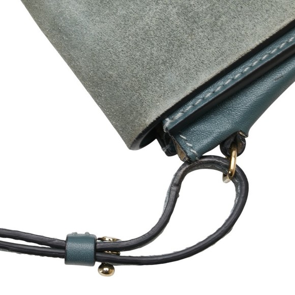 Chloe Faye Crossbody Bag green leather suede - Picture 5 of 8